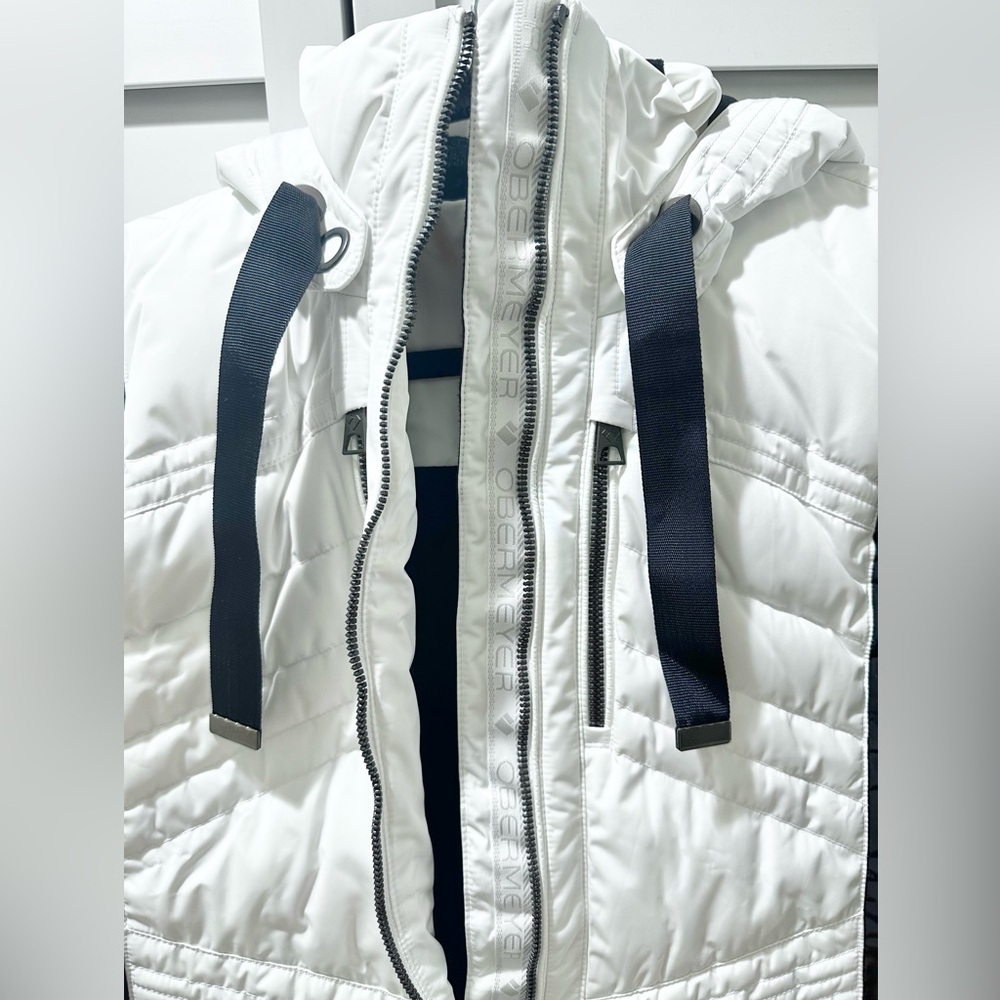 Obermeyer Devon Down Jacket Black And White - image 6